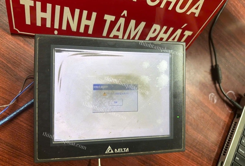 delta hmi upload default password